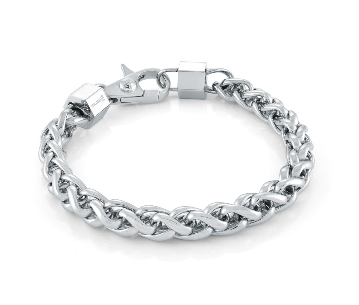 BRACELET EN ACIER MAILLE BLÉ - IG SMB493/8.5 - ITALGEM BRACELET EN ACIER MAILLE BLÉ - IG SMB493/8.5 - ITALGEM