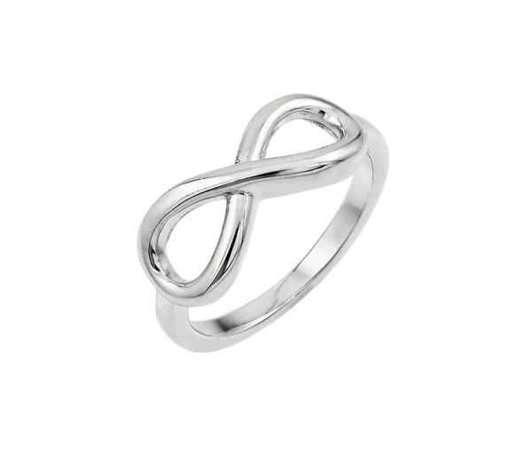 BAGUE INFINI EN ARGENT RHODIÉ - SP BGR00820/6 - BIJOUX D'IMPORTATION BAGUE INFINI EN ARGENT RHODIÉ - SP BGR00820/6 - BIJOUX D'IMPORTATION