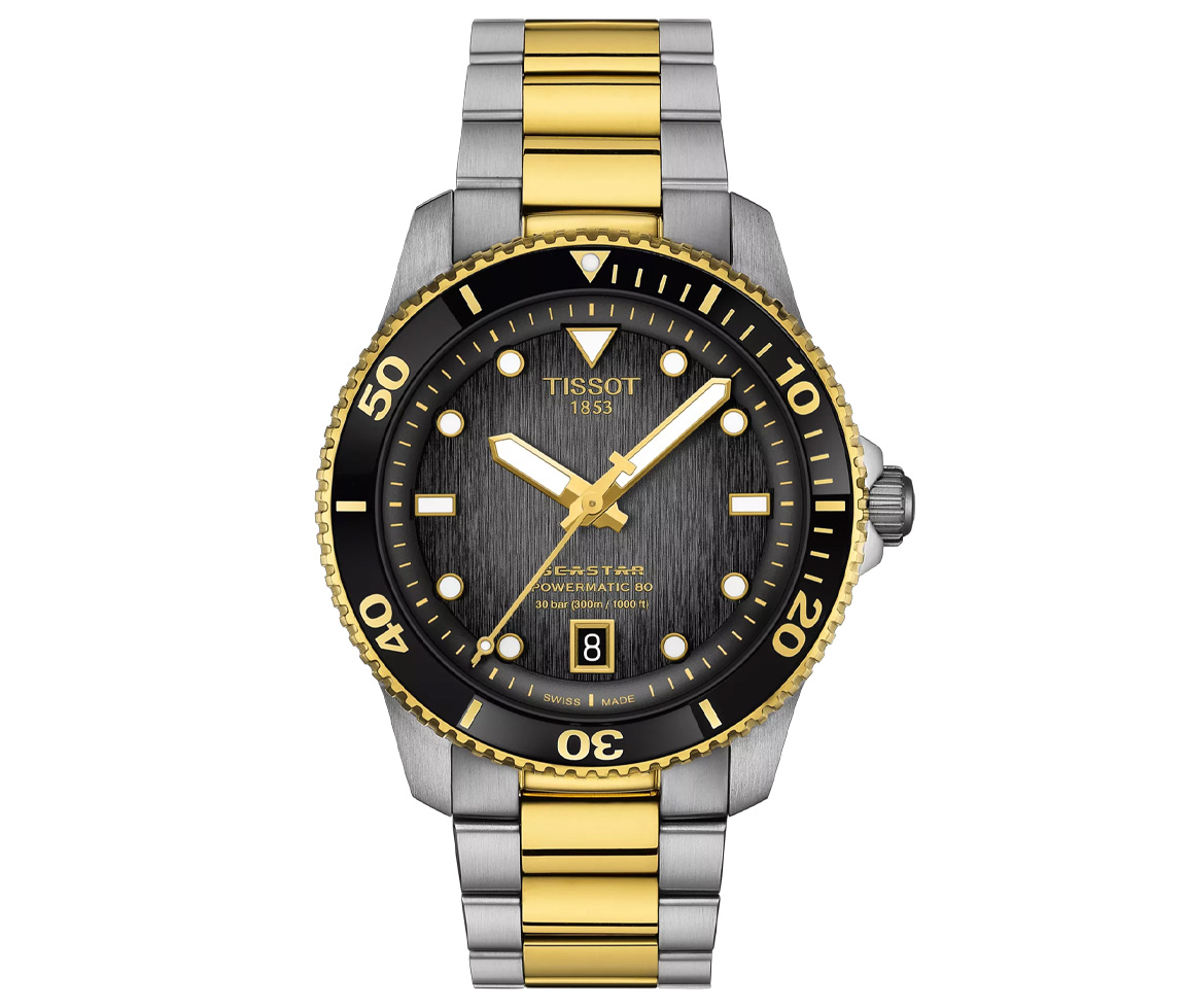 TISSOT SAESTAR 1000 POWERMATIC 80 - T1208072205100 - TISSOT TISSOT SAESTAR 1000 POWERMATIC 80 - T1208072205100 - TISSOT