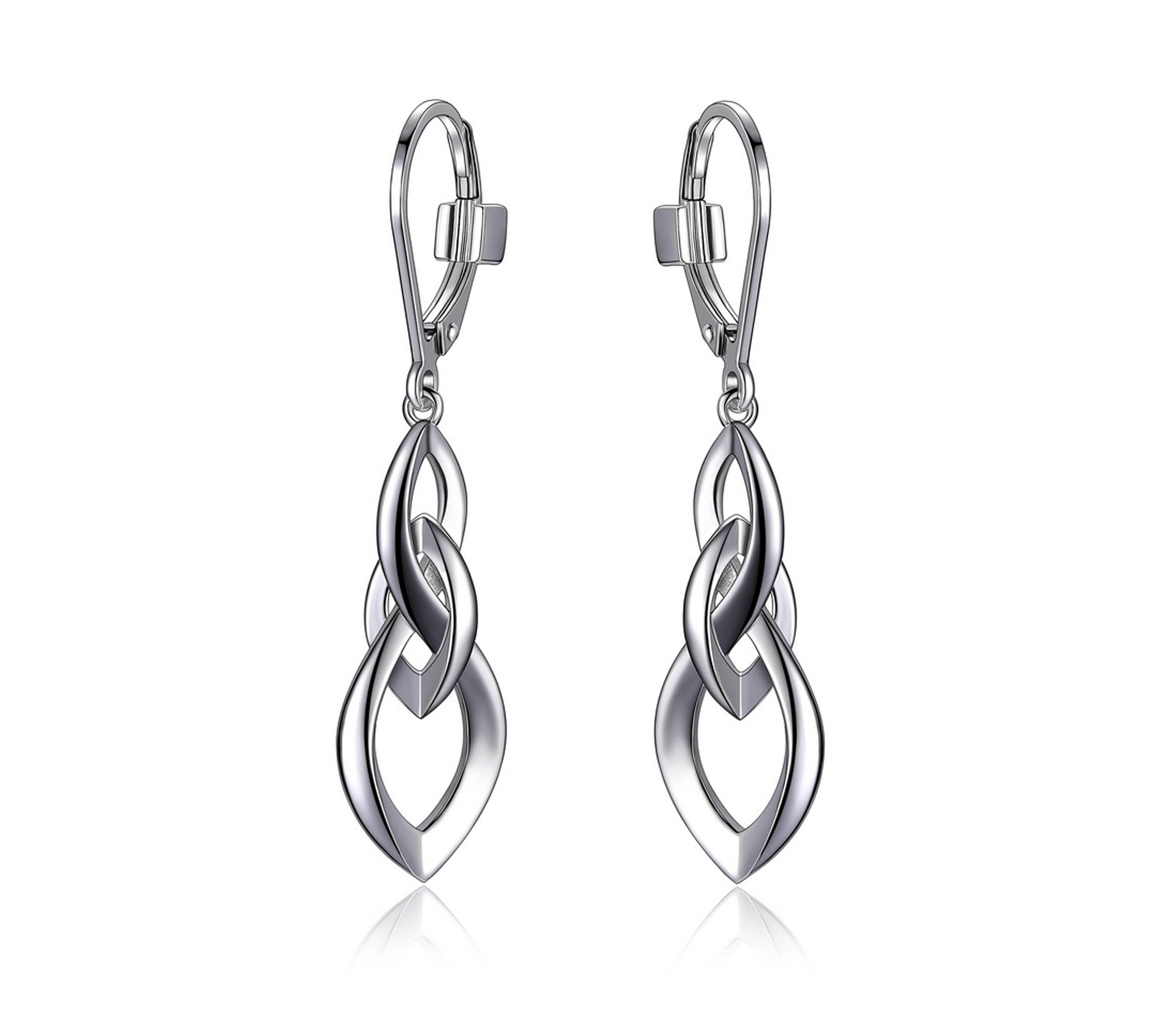 BOUCLES EN ARGENT RHODIÉ AMOUR INFINI - PJ R2LC6FA003 - ELLE BOUCLES EN ARGENT RHODIÉ AMOUR INFINI - PJ R2LC6FA003 - ELLE