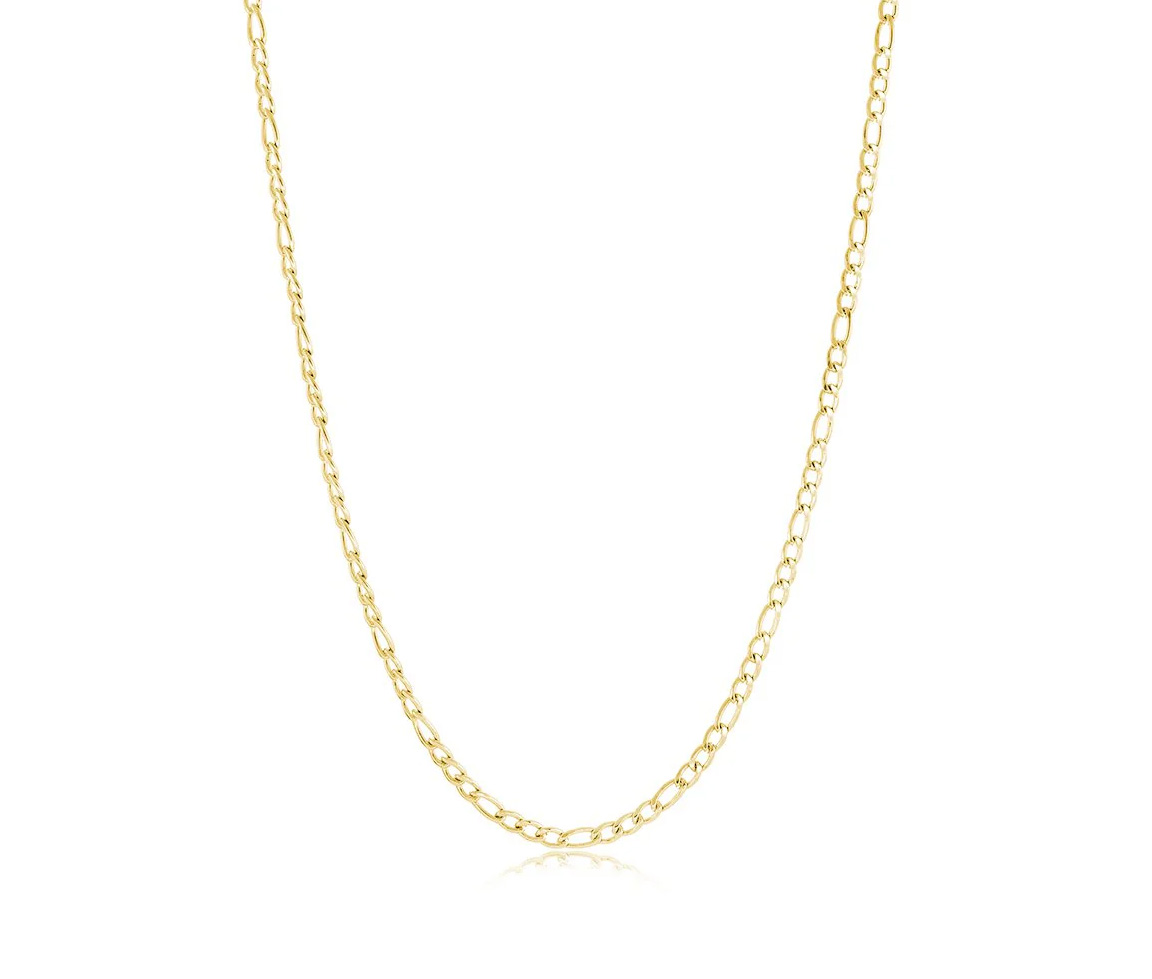 CHAINE EN ACIER/PVD OR À MAILLE FIGARO - IG SYN93/18 - ITALGEM CHAINE EN ACIER/PVD OR À MAILLE FIGARO - IG SYN93/18 - ITALGEM