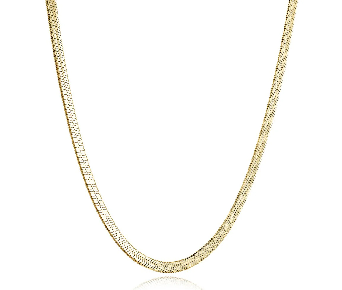 CHAINE EN ACIER/PVD OR À MAILLE CHEVRON - IG SYN82/16 - ITALGEM CHAINE EN ACIER/PVD OR À MAILLE CHEVRON - IG SYN82/16 - ITALGEM