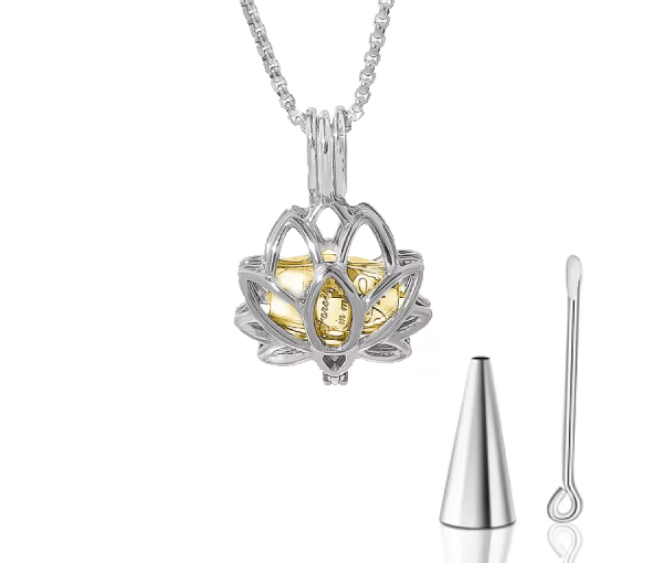 URNE POUR CENDRES FLEUR DE LOTUS URNE POUR CENDRES FLEUR DE LOTUS
