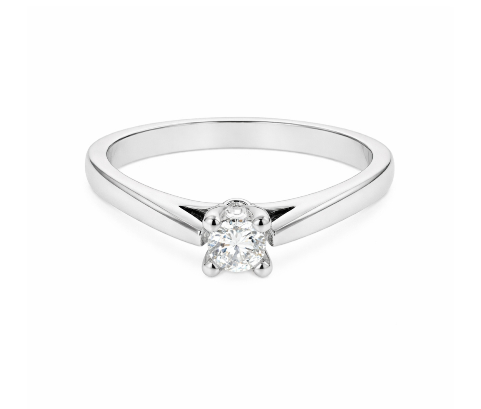BAGUE EN OR AVEC UN DIAMANT BAGUE EN OR AVEC UN DIAMANT