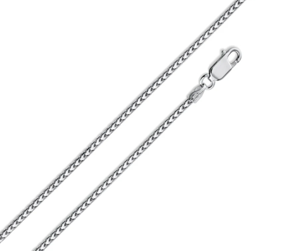 CHAINE EN ARGENT RHODIÉ À MAILLE FRANCO - SP CH318RH26 - BIJOUX D'IMPORTATION CHAINE EN ARGENT RHODIÉ À MAILLE FRANCO - SP CH318RH26 - BIJOUX D'IMPORTATION