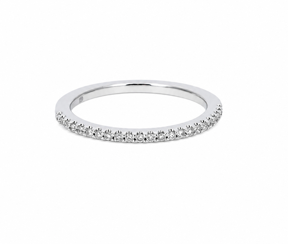 JONC SEMI-ÉTERNITÉ EN OR AVEC DIAMANTS JONC SEMI-ÉTERNITÉ EN OR AVEC DIAMANTS