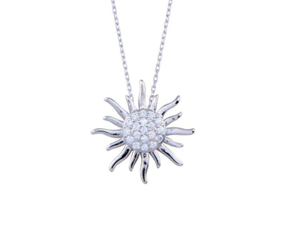 PENDENTIF SOLEIL EN ARGENT RHODIÉ SERTI DE CUBIQUES ZIRCONIAS - SP BGP01403 - BIJOUX D'IMPORTATION PENDENTIF SOLEIL EN ARGENT RHODIÉ SERTI DE CUBIQUES ZIRCONIAS - SP BGP01403 - BIJOUX D'IMPORTATION