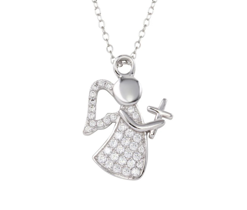 PENDENTIF ANGE AVEC CZ PENDENTIF ANGE AVEC CZ