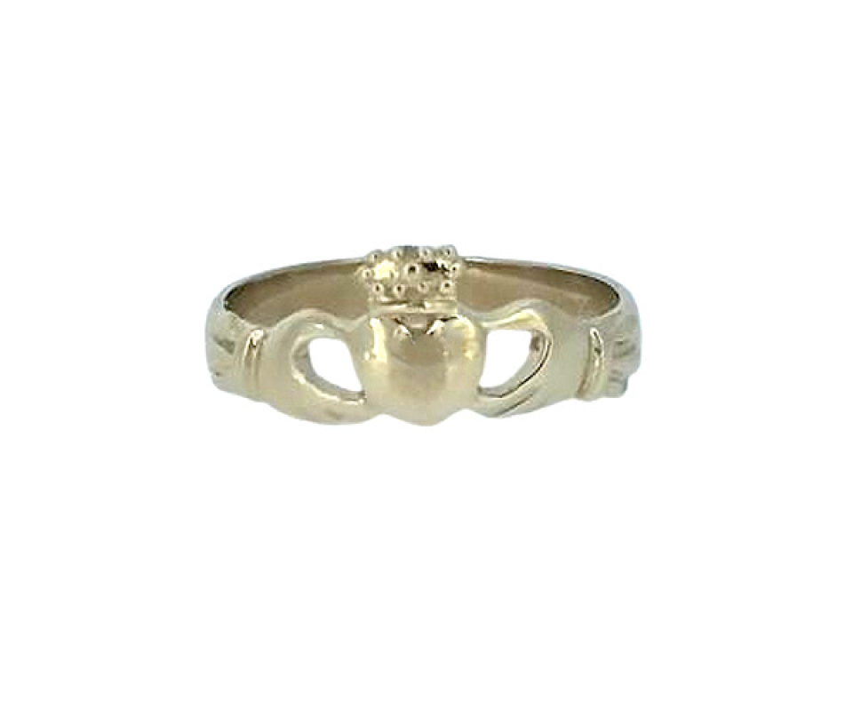 BAGUE CLADDAGH EN OR JAUNE - S BD19 - BIJOUX D'IMPORTATION BAGUE CLADDAGH EN OR JAUNE - S BD19 - BIJOUX D'IMPORTATION
