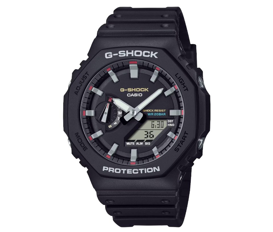 CASIO G-SHOCK ANALOGIQUE/NUMÉRIQUE EN RÉSINE CASIO G-SHOCK ANALOGIQUE/NUMÉRIQUE EN RÉSINE