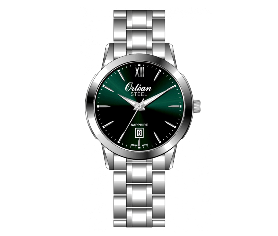 MONTRE ORLÉAN AVEC VERRE SAPHIR MONTRE ORLÉAN AVEC VERRE SAPHIR