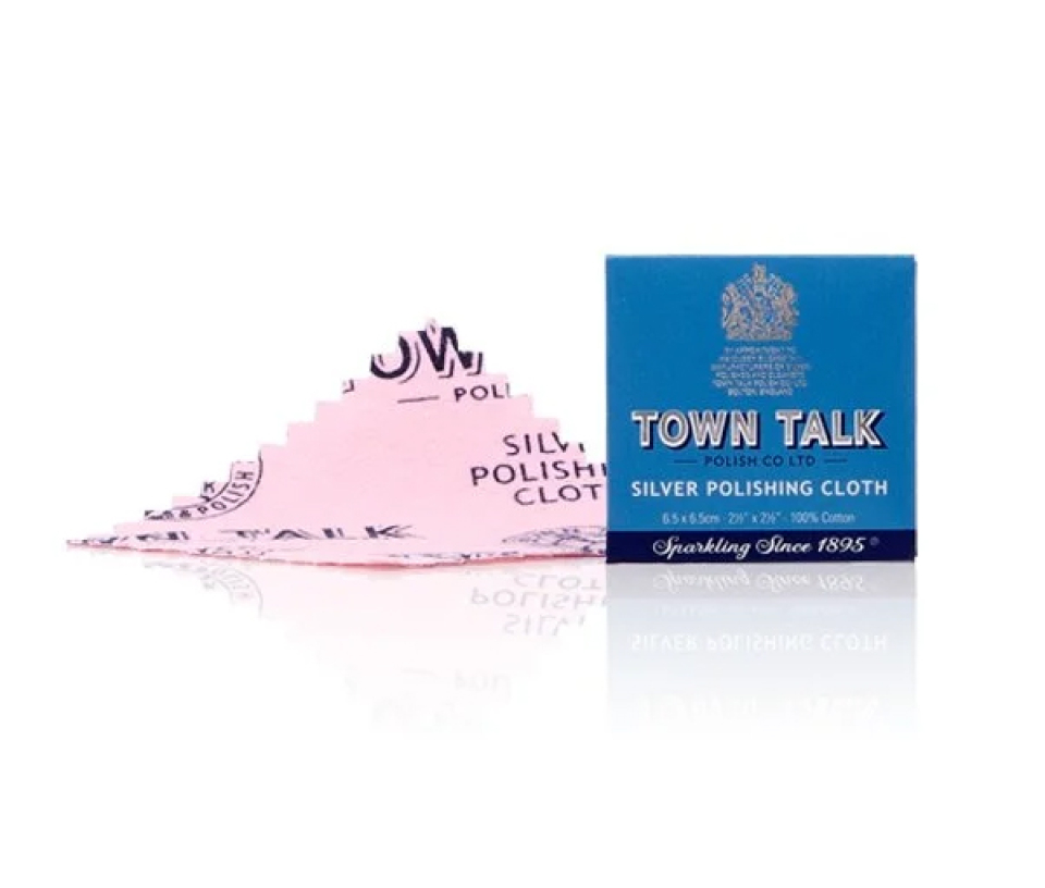 PETIT LINGE À POLIR L'ARGENT 6.5X6.5CM - H TT116 - TOWN TALK PETIT LINGE À POLIR L'ARGENT 6.5X6.5CM - H TT116 - TOWN TALK