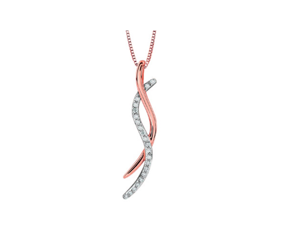 PENDENTIF EN OR 2 TONS OU TOUT BLANC SERTI DE DIAMANTS PENDENTIF EN OR 2 TONS OU TOUT BLANC SERTI DE DIAMANTS