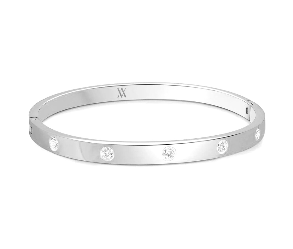BRACELET BANGLE AVEC CUBIQUES BRACELET BANGLE AVEC CUBIQUES