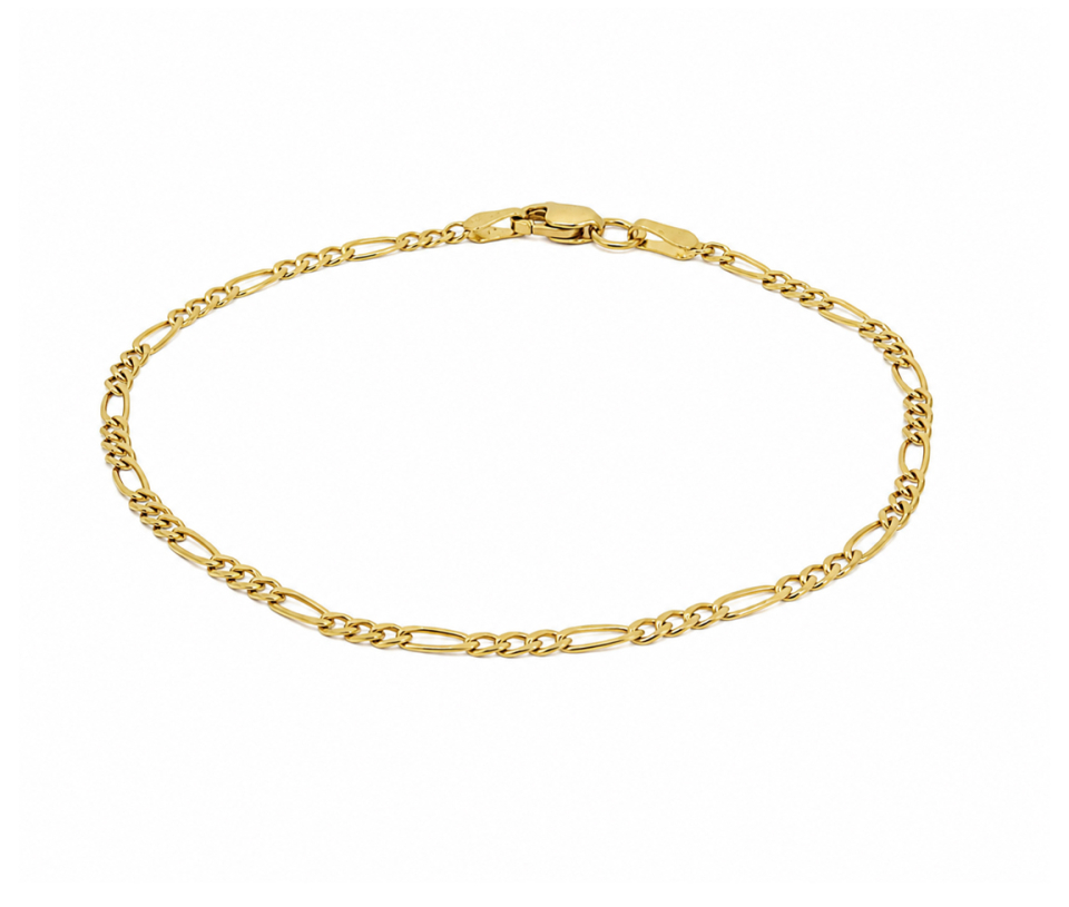 BRACELET À MAILLE FIGARO BRACELET À MAILLE FIGARO
