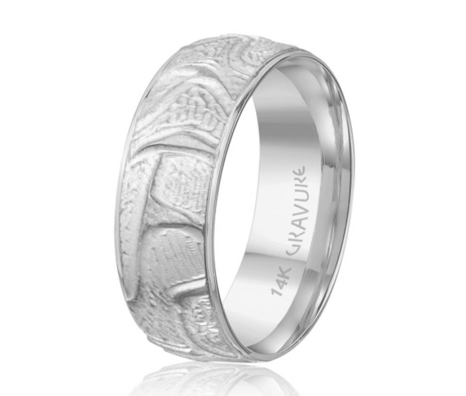 JONC EN OR OU EN PLATINE AVEC MOTIF SERPENT - ML GH1273W10 - MALO  JONC EN OR OU EN PLATINE AVEC MOTIF SERPENT - ML GH1273W10 - MALO