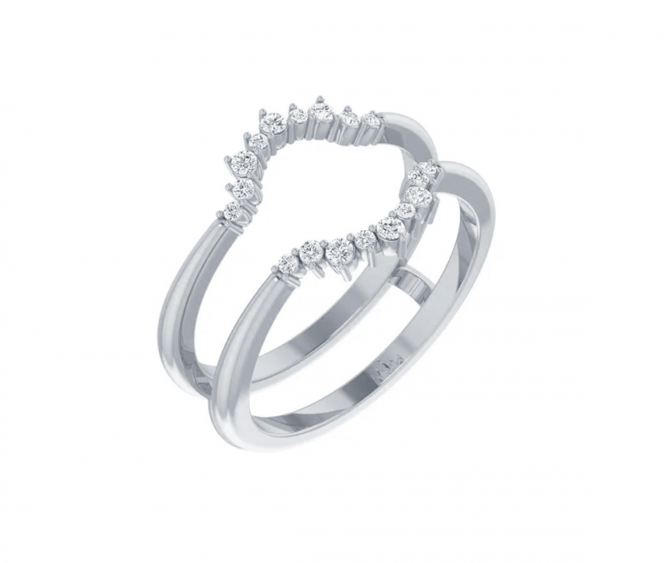 JACKET EN OR 14K SERTI DE DIAMANTS - ST 123757WJ5 - BIJOUX IMPORTATION JACKET EN OR 14K SERTI DE DIAMANTS - ST 123757WJ5 - BIJOUX IMPORTATION