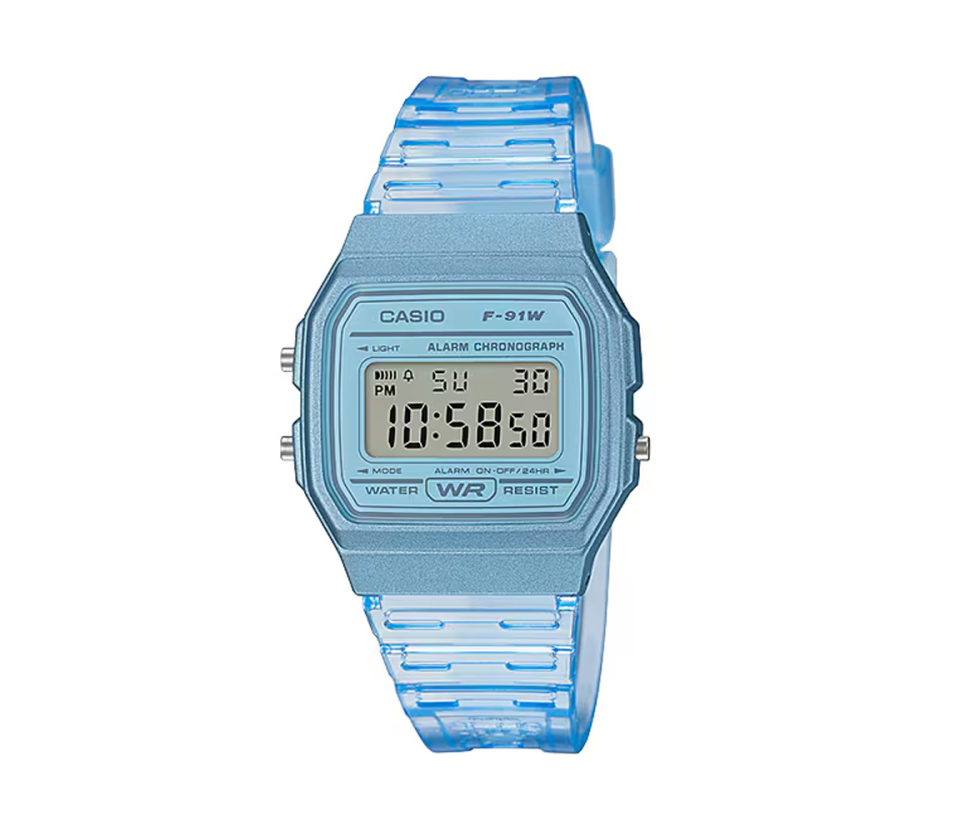 MONTRE CASIO NUMÉRIQUE ROSE OU BLEU PÂLE - H F91WS-2 - CASIO MONTRE CASIO NUMÉRIQUE ROSE OU BLEU PÂLE - H F91WS-2 - CASIO