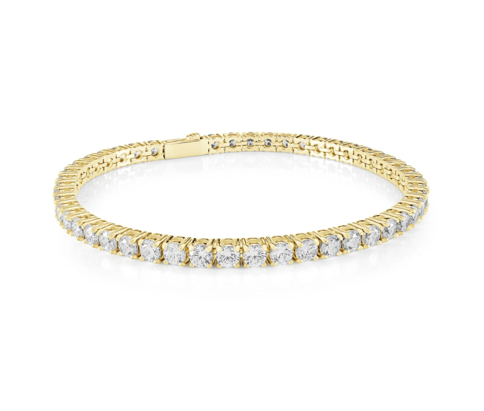 BRACELET TENNIS EN ACIER SERTI DE CUBIQUES ZIRCONIAS BLANC OU NOIRS - IG SMB629YW7.25 - ITALGEM BRACELET TENNIS EN ACIER SERTI DE CUBIQUES ZIRCONIAS BLANC OU NOIRS - IG SMB629YW7.25 - ITALGEM