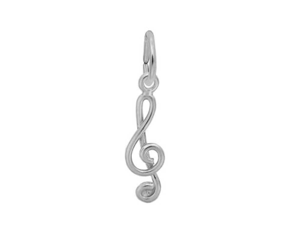 PENDENTIF 14K BLANC CLEF SOL - NU 0291 14W - NUCO/REMBRANDT PENDENTIF 14K BLANC CLEF SOL - NU 0291 14W - NUCO/REMBRANDT