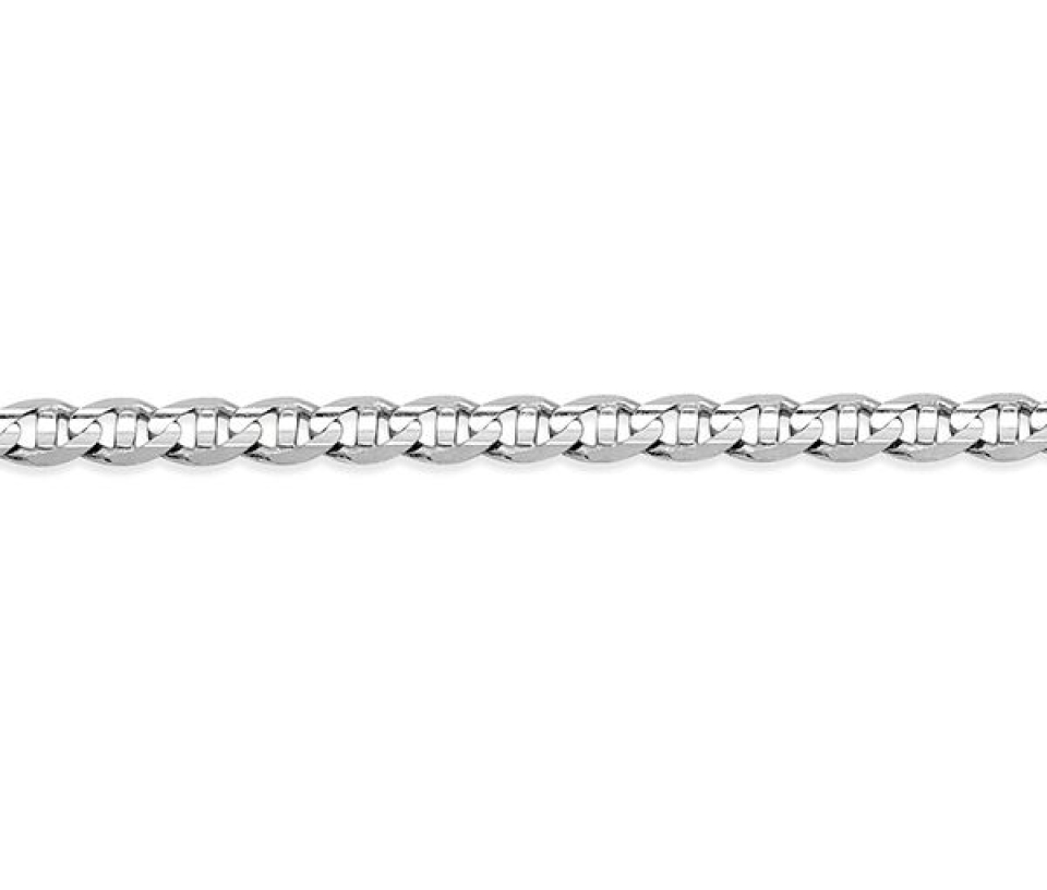 CHAINE MARINE 10K BLANC 18'' 2.5MM - SY 2106/18 - BIJOUX D'IMPORTATION CHAINE MARINE 10K BLANC 18'' 2.5MM - SY 2106/18 - BIJOUX D'IMPORTATION