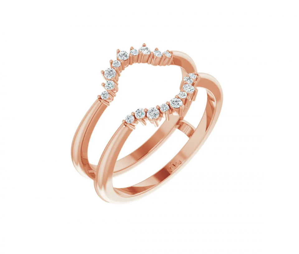 JACKET EN OR 14K SERTI DE DIAMANTS - ST 123757RJ5 - BIJOUX IMPORTATION JACKET EN OR 14K SERTI DE DIAMANTS - ST 123757RJ5 - BIJOUX IMPORTATION