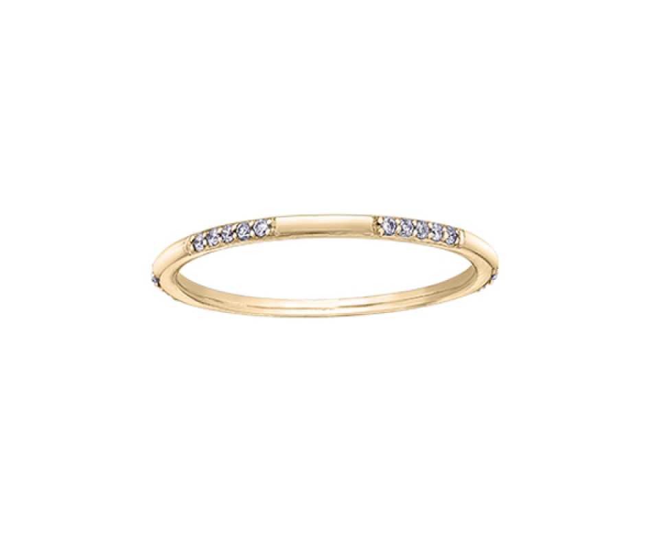 JONC EN OR SERTI DE DIAMANTS - CR DD7298Y - BIJOUX CANADIEN JONC EN OR SERTI DE DIAMANTS - CR DD7298Y - BIJOUX CANADIEN