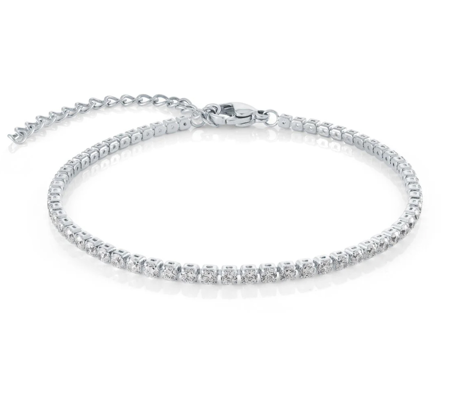 BRACELET TENNIS AVEC CUBIQUES BRACELET TENNIS AVEC CUBIQUES