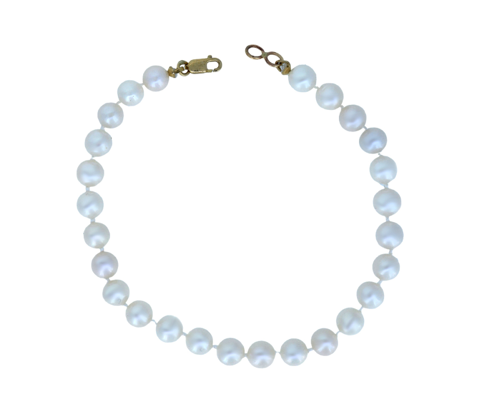 BRACELET DE PERLES D'EAU DOUCE BIWA AVEC FERMOIR EN OR - MJ 2052BY665 - PERLE D'IMPORTATION BRACELET DE PERLES D'EAU DOUCE BIWA AVEC FERMOIR EN OR - MJ 2052BY665 - PERLE D'IMPORTATION