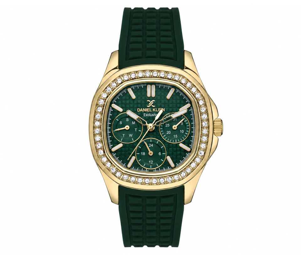 MONTRE DANIEL KLEIN AU QUARTZ MULTIFONCTIONS AVEC CZ MONTRE DANIEL KLEIN AU QUARTZ MULTIFONCTIONS AVEC CZ
