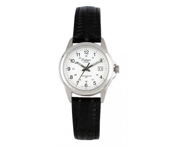 M.D.ORLÉAN ECONO ACIER CUIR NOIR DATE - BA ME2404B - ORLEAN