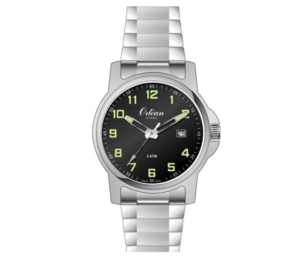 MONTRE ORLÉAN ACIER MINÉRAL - BA ME3173X - ORLEAN