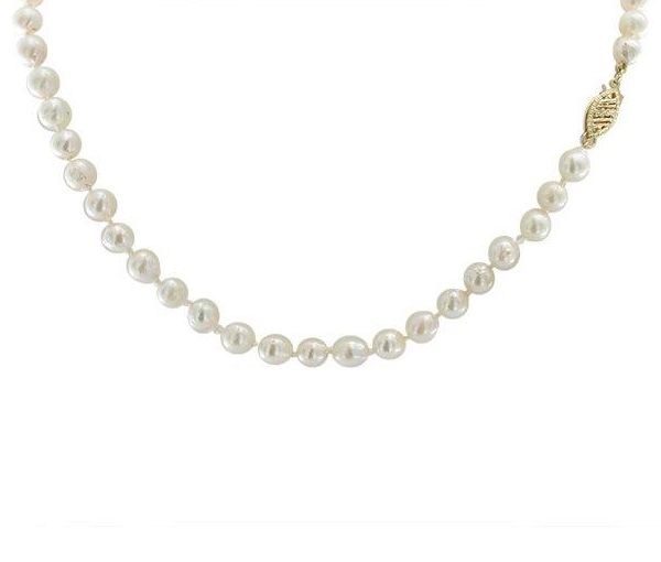 COLLIER 14K P.CULTURE 6-6.5MM 18 - CG N64A18 - PERLE D'IMPORTATION