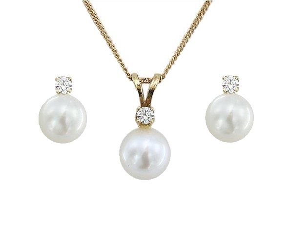 2 MCX 14K P.EAU DOUCE 7MM 3=0,12 DIAMANT - CG UCS468D - PERLE D'IMPORTATION