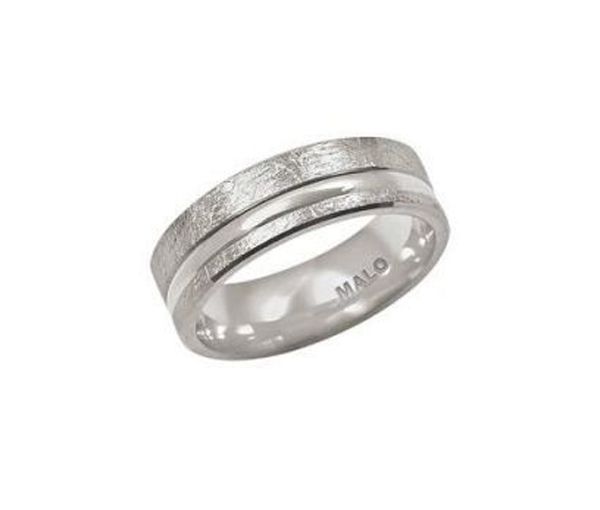 JONC EN OR 10K LASER CONFORT FIT - ML JM080/7W - MALO 