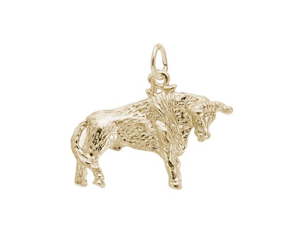 PENDENTIF 10K TAUREAU - NU 0337 - NUCO/REMBRANDT 