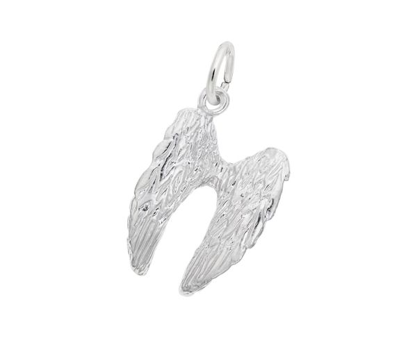 PENDENTIF ARG AILES ANGE 12.83X17.35MM - NU 2750 ARG - NUCO/REMBRANDT 