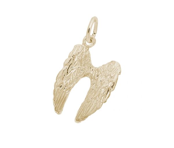 PENDENTIF 10K AILES ANGE 12.83X17.35MM - NU 2750 - NUCO/REMBRANDT 