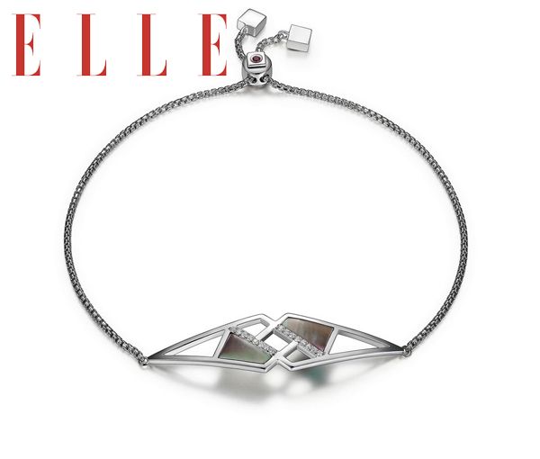 BRAC. DAME ARG. NACRE PERLE GRIS 7-9'' - PJ R1LABDA9F8 - ELLE