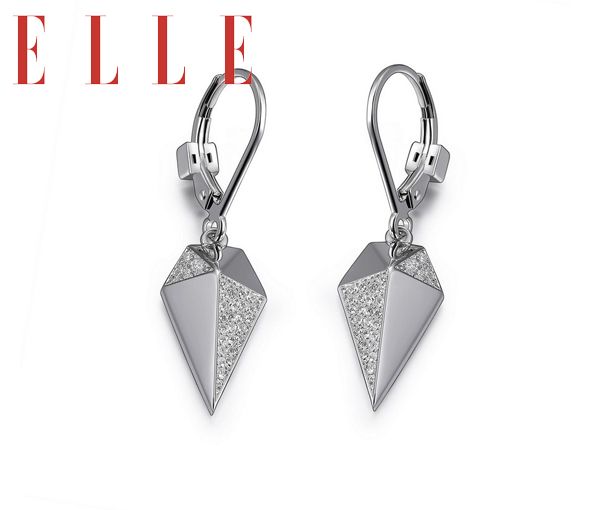 BOUCLE ELLE ARG.PENDANTE CZ ATT. FRAN - PJ R2LC580003 - ELLE