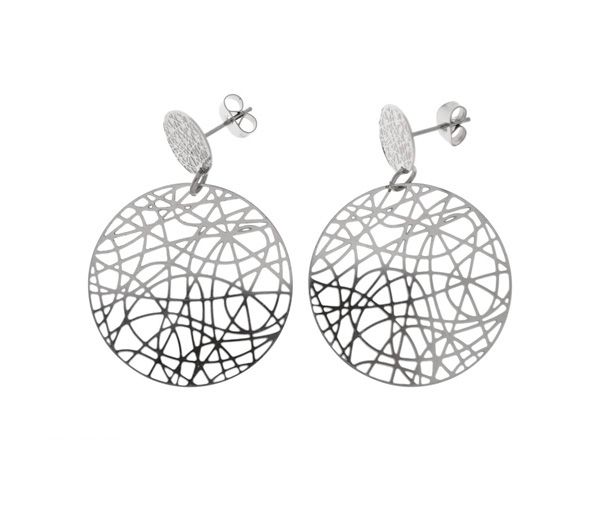 BOUCLES ACIER CERCLE AJOURÉ 30MM - PJ T2X2700000 - STEELX