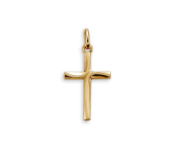 PENDENTIF CROIX EN OR - SY 3115 - BIJOUX D'IMPORTATION