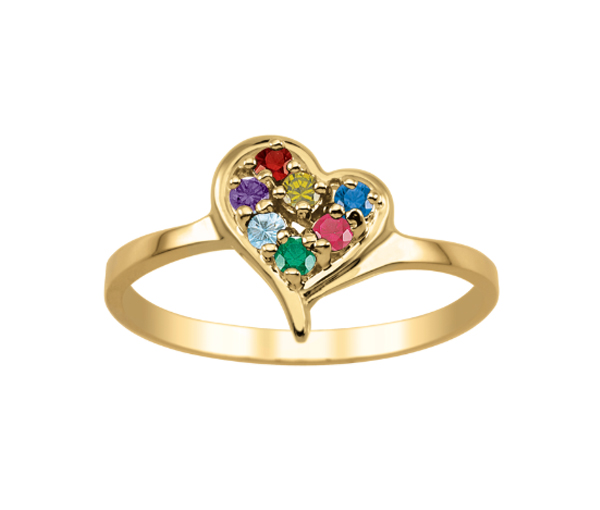 Bague de online famille