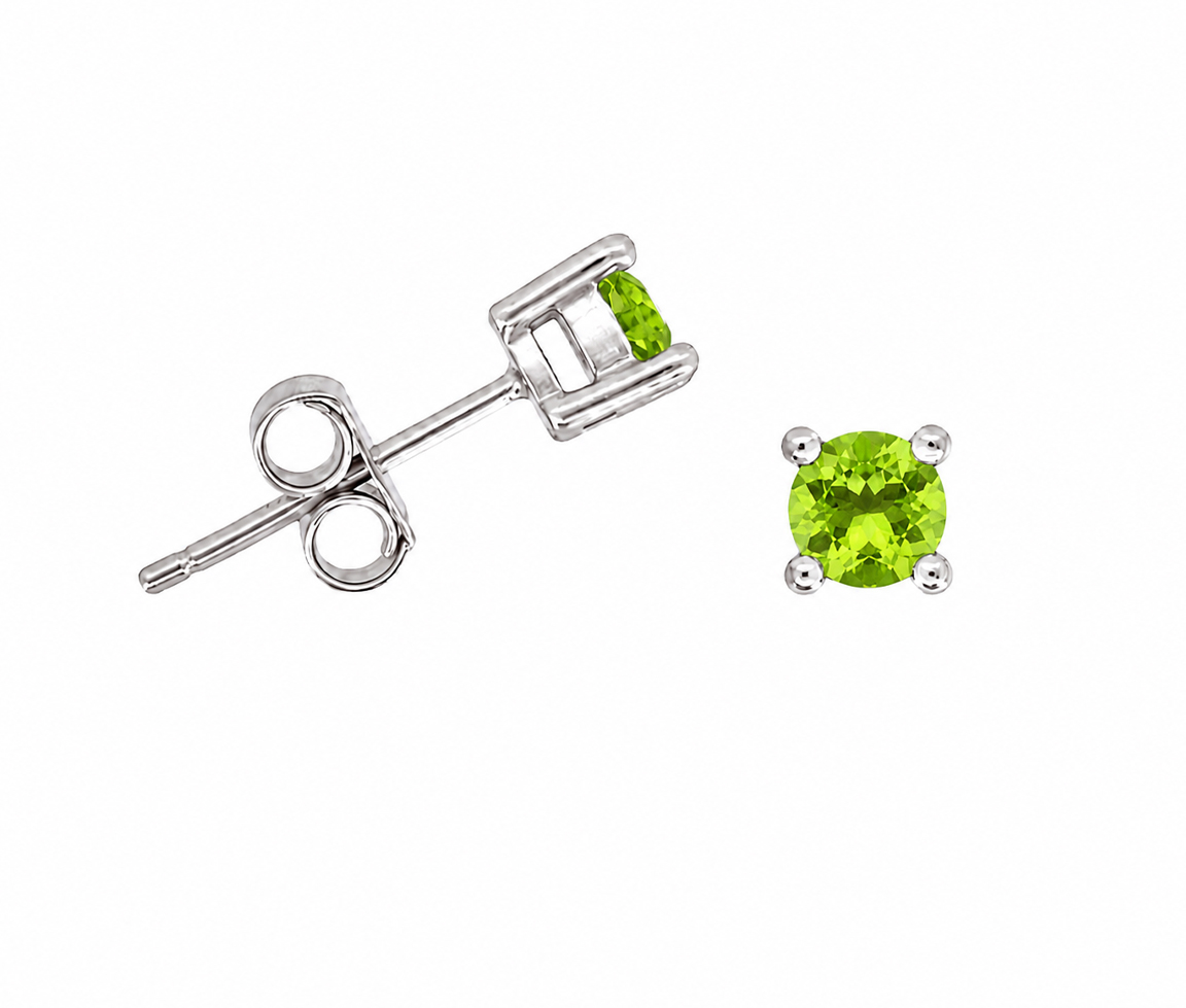 BOUCLES AVEC PIERRES DE NAISSANCE VARIÉES - SC STUNA08 - BIJOUX D'IMPORTATION