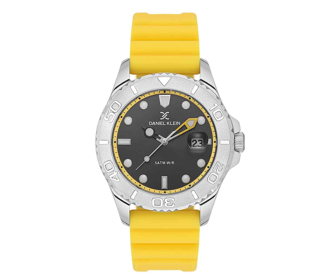 MONTRE DANIEL KLEIN AVEC BRACELET DE SILICONE - BA DK13816/4 - DANIEL KLEIN