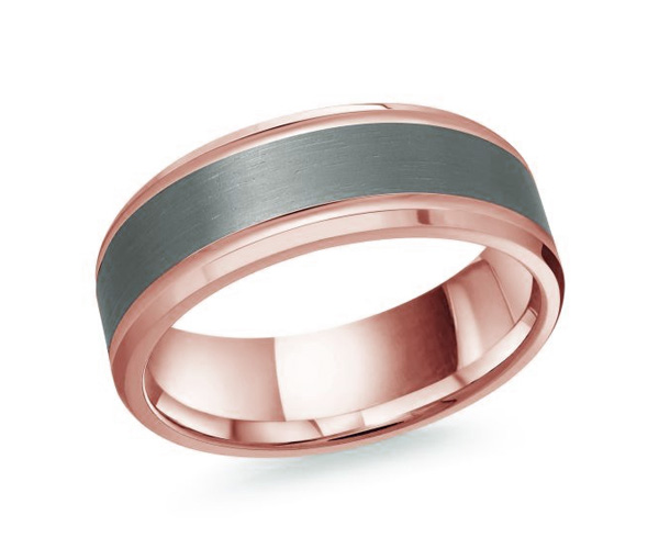 JONC EN OR 14K ET TANTALE - ML MRDTN07P7 - MALO 