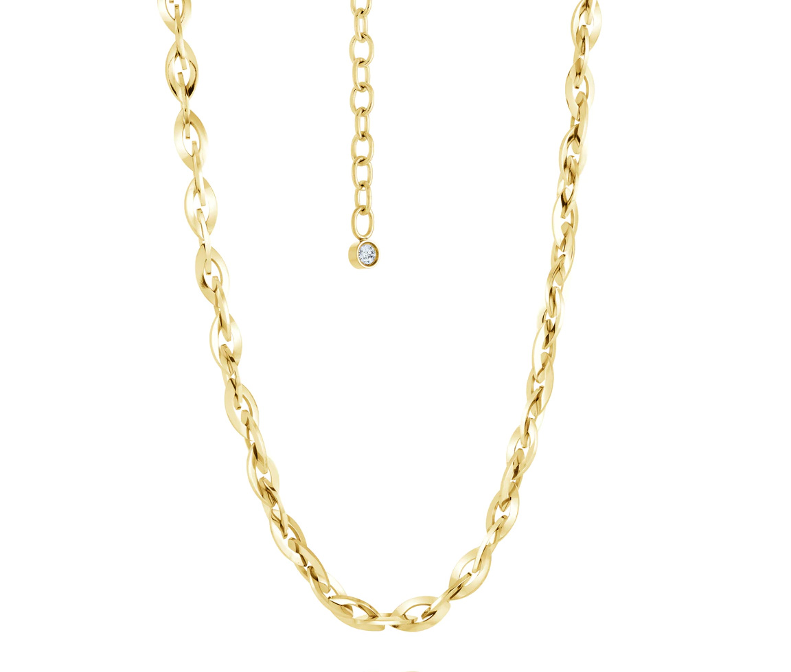 CHAINE EN ACIER MAILLE ROLO OVALE - IG SWN59 - VELORIA