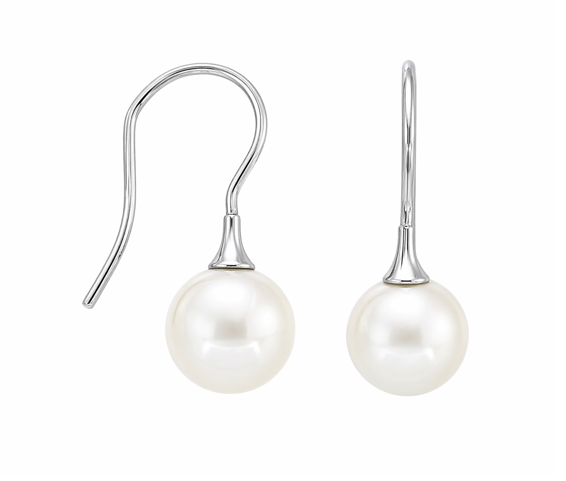 BOUCLES PERLE DE CULTURE - ST 24966W775 - PERLE D'IMPORTATION