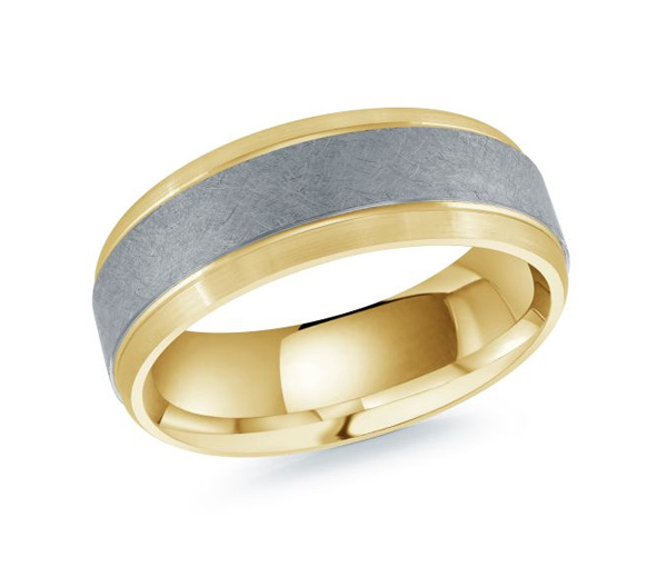 JONC EN OR 14K ET TANTALE - ML MRDTN07Y7 - MALO 