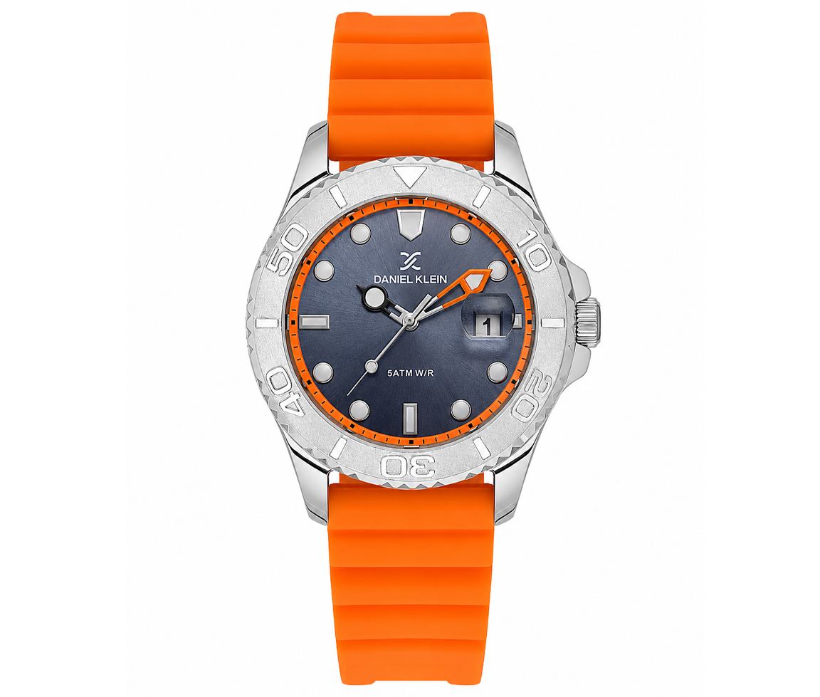 MONTRE DANIEL KLEIN AVEC BRACELET DE SILICONE - BA DK13816/5 - DANIEL KLEIN